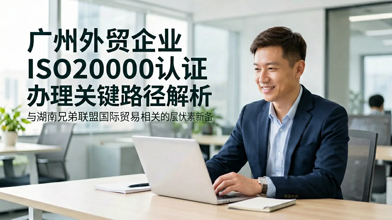 广州外贸企业ISO20000认证办理关键路径解析
