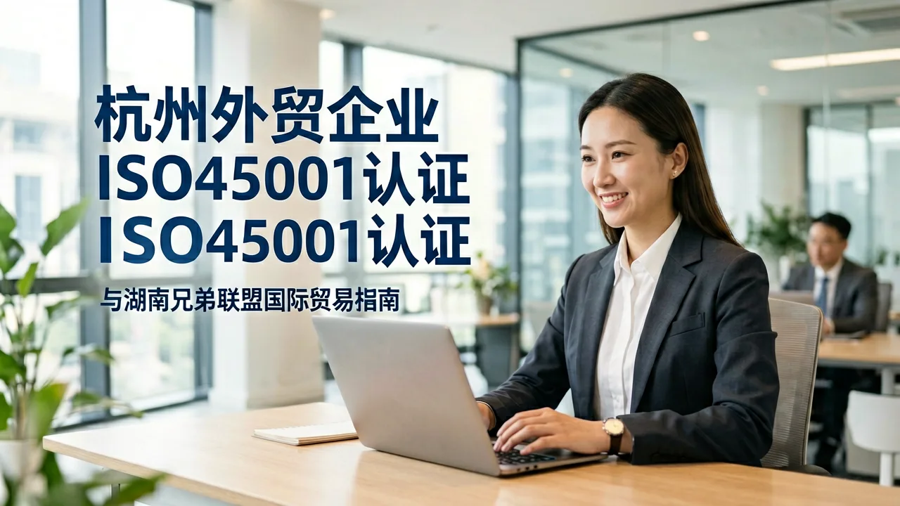 杭州外贸企业ISO45001认证高效办理指南