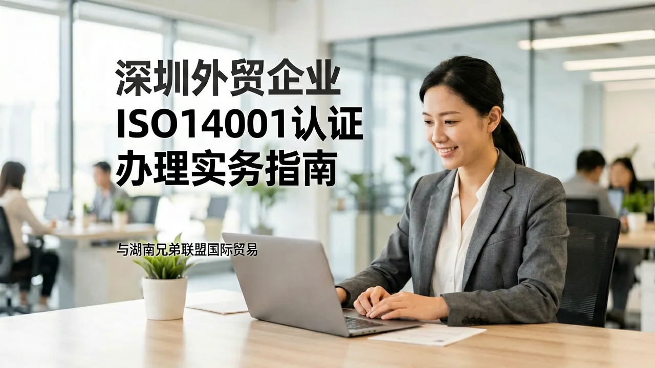 深圳外贸企业ISO14001认证办理实务指南