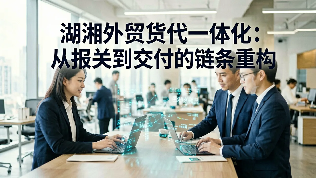 湖湘外贸货代一体化：从报关到交付的链条重构
