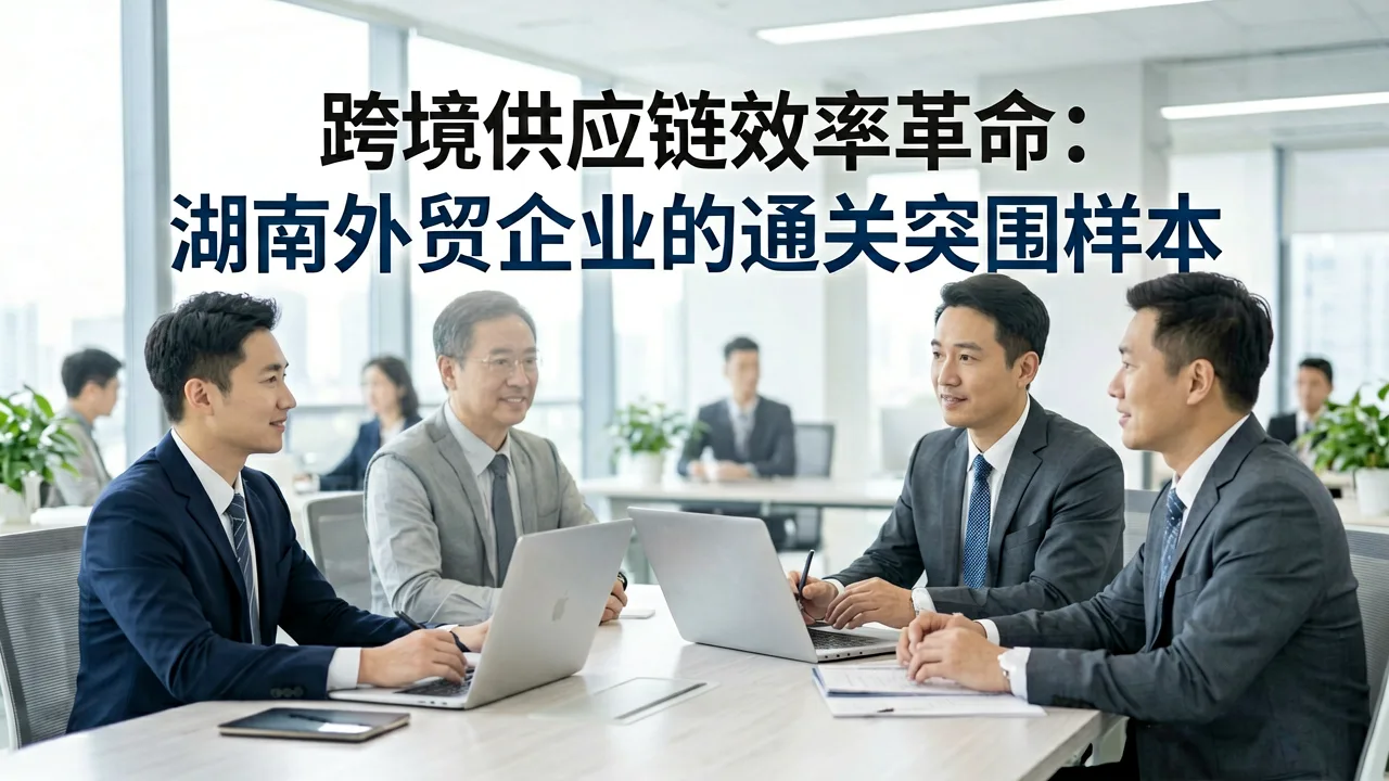 跨境供应链效率革命：湖南外贸企业的通关突围样本